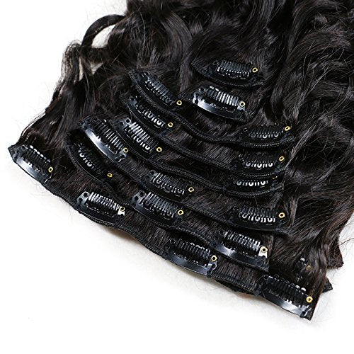 Raw Body Wave Clip-in Hair Extensions (Set of 8)